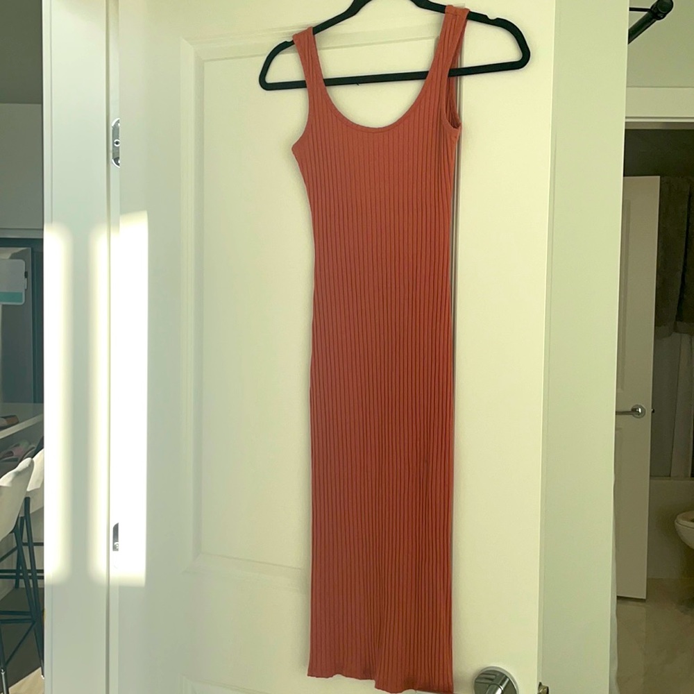 Long stretchy hugging dress